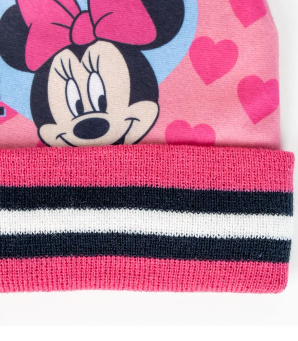 ДЕТСКА ЗИМНА ШАПКА С РЪКАВИЦИ MINNIE Cerda