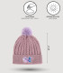 ДЕТСКА ПЛЕТЕНА ШАПКА С РЪКАВИЦИ STITCH Cerda