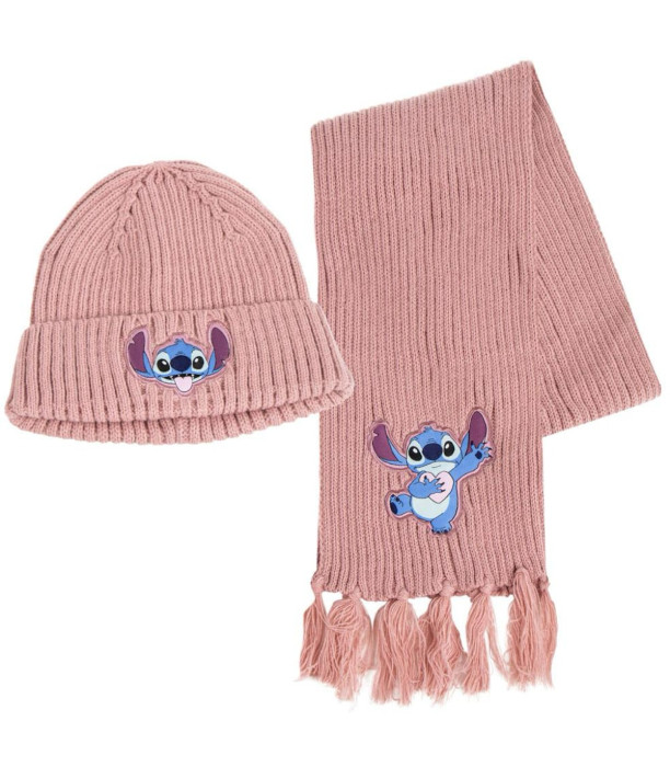 ДЕТСКА ШАПКА С ШАЛ STITCH Cerda