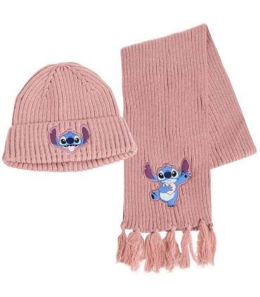 ДЕТСКА ШАПКА С ШАЛ STITCH Cerda