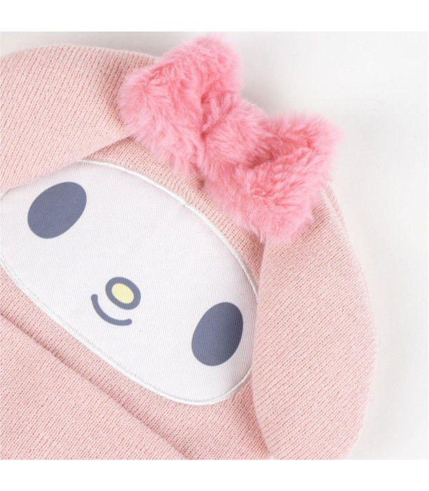 ДЕТСКА ЗИМНА РОЗОВА ШАПКА HELLO KITTY С УШИ Cerda