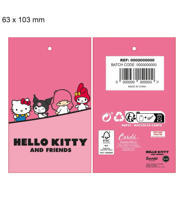 ДЕТСКА ЗИМНА РОЗОВА ШАПКА HELLO KITTY С УШИ Cerda