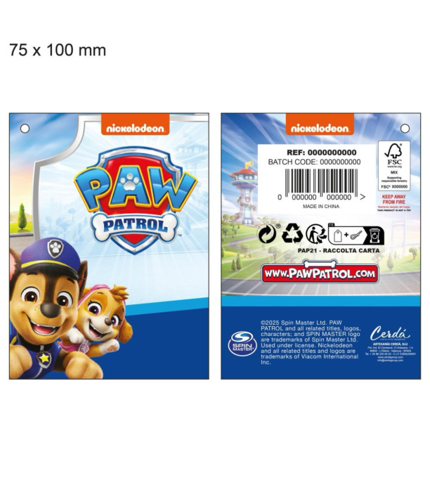 ДЕТСКА ШАПКА С РЪКАВИЦИ PAW PATROL CHASE Cerda