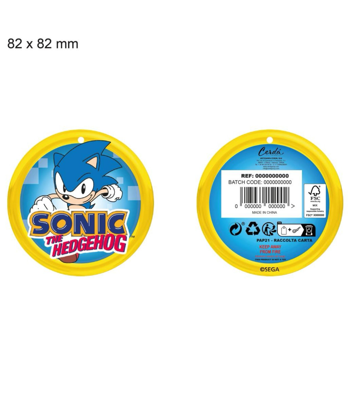 ДЕТСКА ШАПКА С РЪКАВИЦИ SONIC Cerda