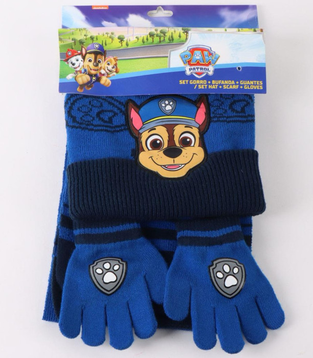 ДЕТСКА ШАПКА С ШАЛ И РЪКАВИЦИ PAW PATROL Cerda