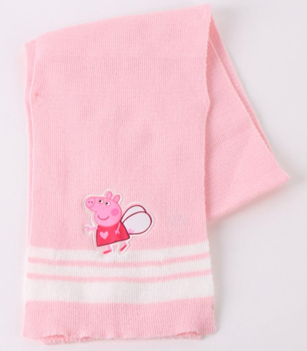 ДЕТСКА ШАПКА С ТОПЧЕНЦА, ШАЛ И РЪКАВИЦИ PEPPA PIG Cerda