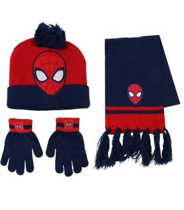 ДЕТСКА ШАПКА С ШАЛ И РЪКАВИЦИ SPIDERMAN Cerda