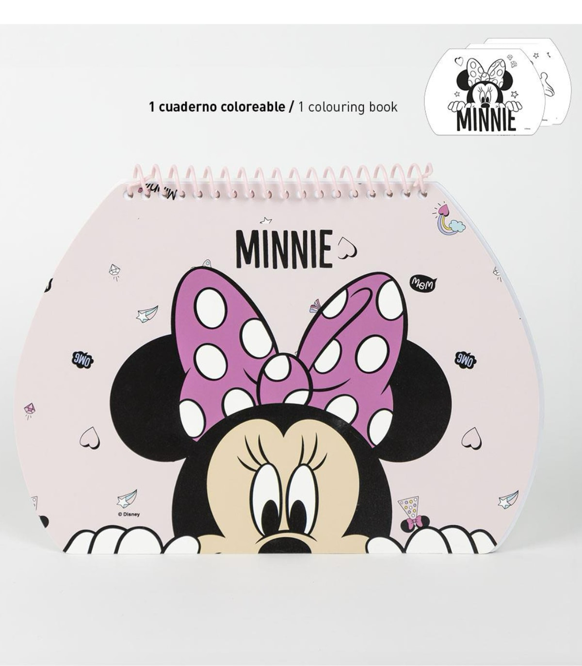 КОМПЛЕКТ ЗА РИСУВАНЕ В РОЗОВ КУФАР MINNIE Cerda