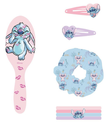 ЧЕТКА С АКСЕСОАРИ ЗА КОСА STITCH Cerda