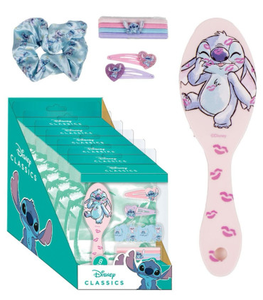 ЧЕТКА С АКСЕСОАРИ ЗА КОСА STITCH Cerda