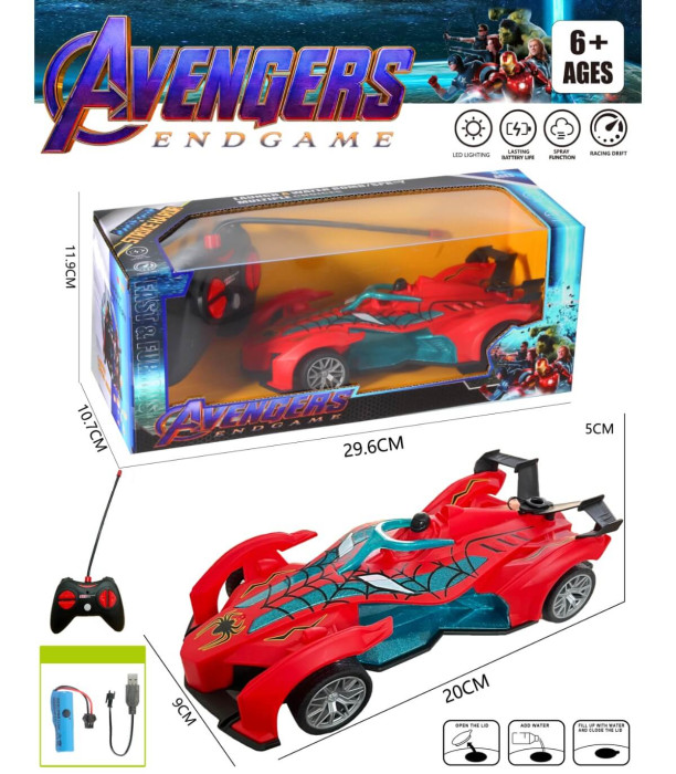 ДЕТСКА КОЛА ПАЯК С ДИСТАНЦИОННО И АКУМУЛАТОРНА БАТЕРИЯ + ПУШЕК Armtoys