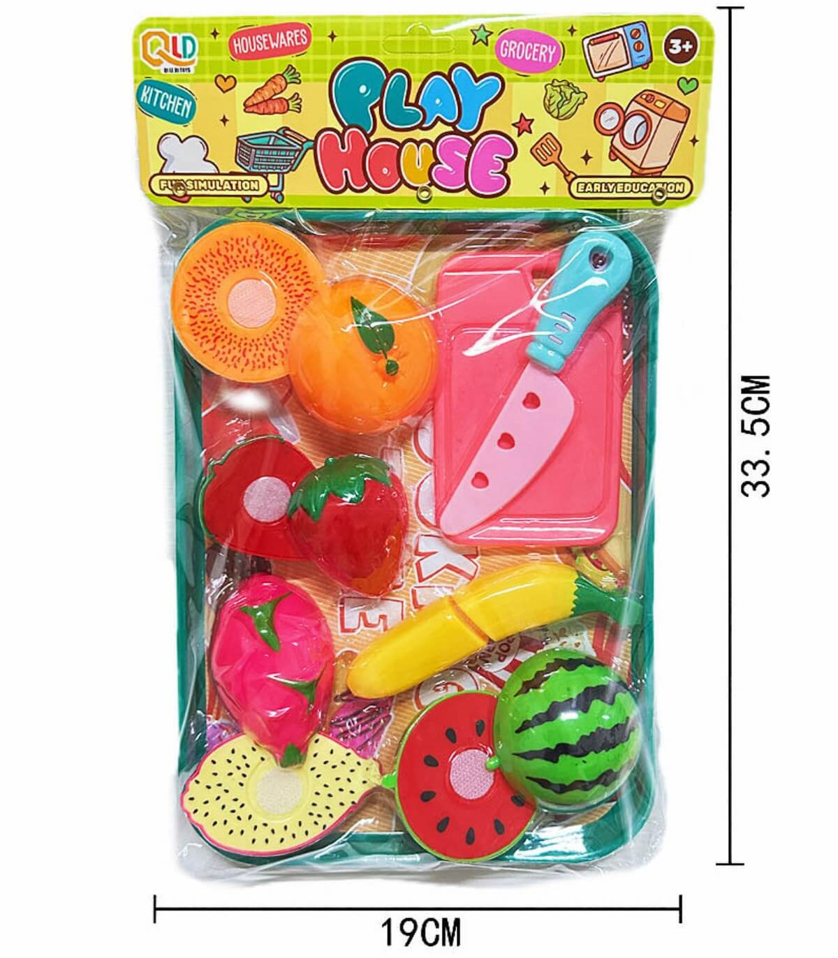 ДЕТСКИ ПЛОДОВЕ ЗА РЯЗАНЕ С ДЪСКА 5 БР. В ПЛИК Armtoys