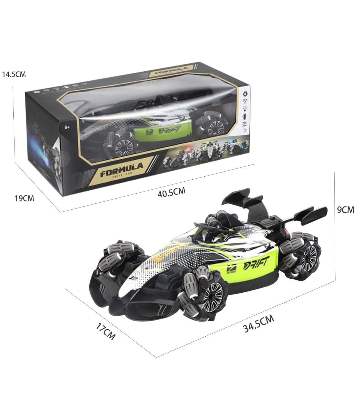 ДЕТСКА КОЛА ФОРМУЛА DRIFT С ПУШЕК И ДИСТАНЦИОННО + АКУМУЛАТОРНА БАТЕРИЯ Armtoys