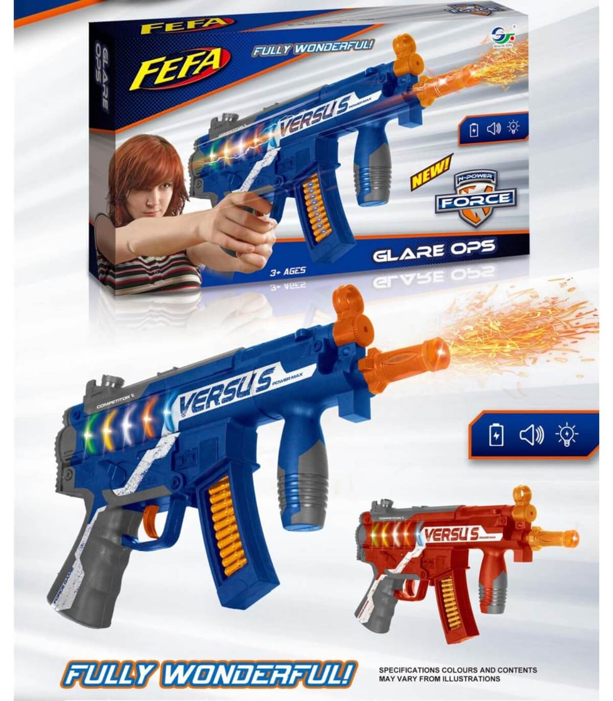ДЕТСКИ АВТОМАТ СЪС ЗВУК И СВЕТЛИНА FEFA В КУТИЯ Armtoys