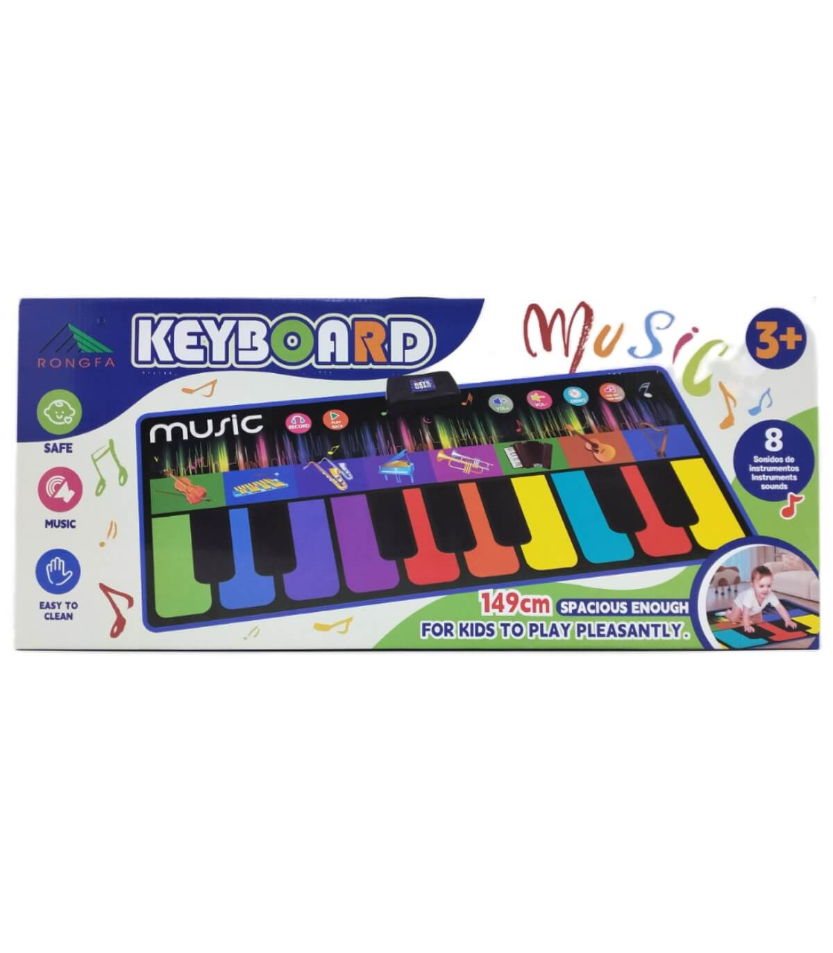 БЕБЕШКИ МУЗИКАЛЕН КИЛИМ ПИАНО 149 СМ Armtoys