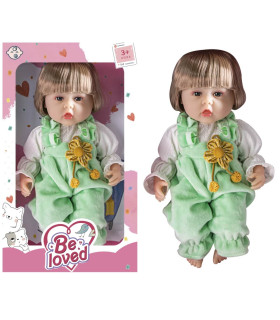 КУКЛА BE LOVED СЪС ЗЕЛЕН ГАЩЕРИЗОН Armtoys