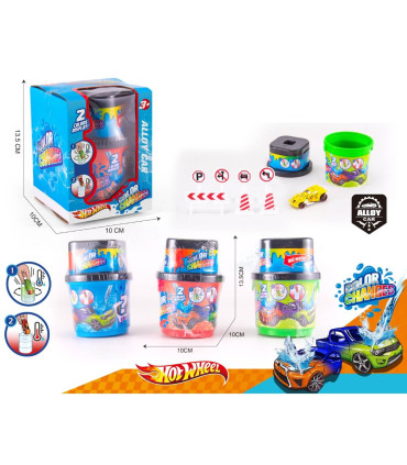 ДЕТСКА КОЛА СЪС СМЕНЯЩИ СЕ ЦВЕТОВЕ В БУРКАН Armtoys