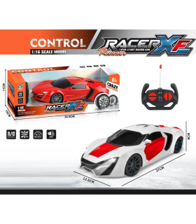 ДЕТСКА СПОРТНА КОЛА RACER X F С ДИСТАНЦИОННО 4 ПОСОКИ Armtoys