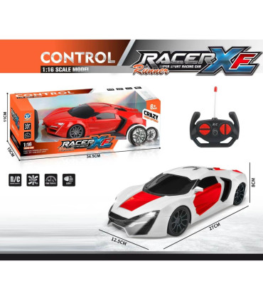 ДЕТСКА СПОРТНА КОЛА RACER X F С ДИСТАНЦИОННО 4 ПОСОКИ Armtoys