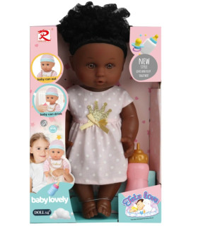 ПИКАЕЩА КУКЛА АФРИКАНЧЕ С РОЗОВА РОКЛЯ Armtoys
