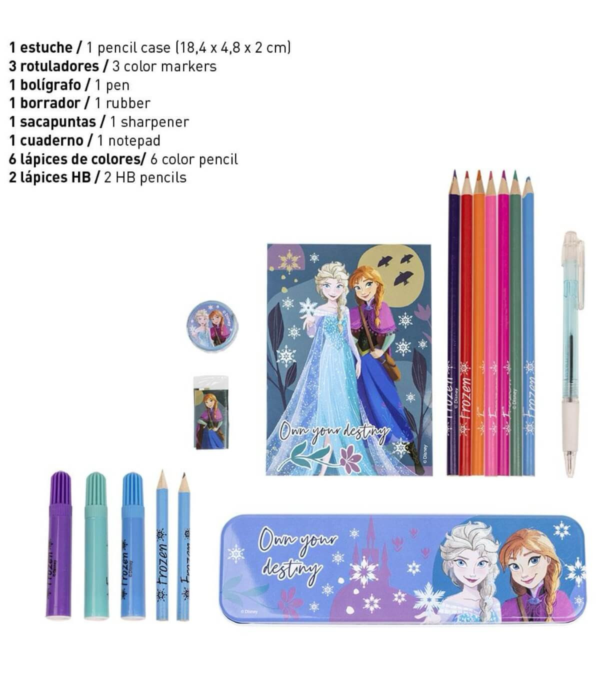 КОМПЛЕКТ ЗА РИСУВАНЕ С НЕСЕСЕР В КУТИЯ FROZEN Cerda