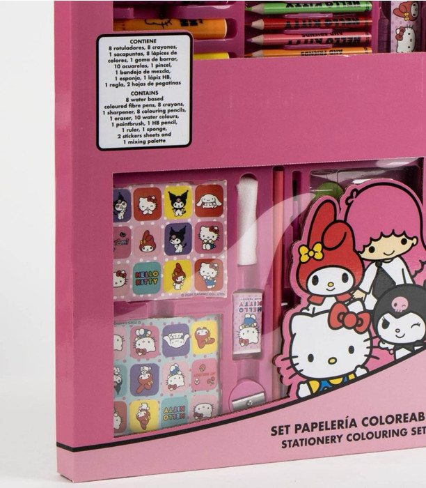 ГОЛЯМ КОМПЛЕКТ ЗА ОЦВЕТЯВАНЕ HELLO KITTY Cerda