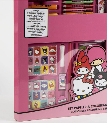 ГОЛЯМ КОМПЛЕКТ ЗА ОЦВЕТЯВАНЕ HELLO KITTY Cerda