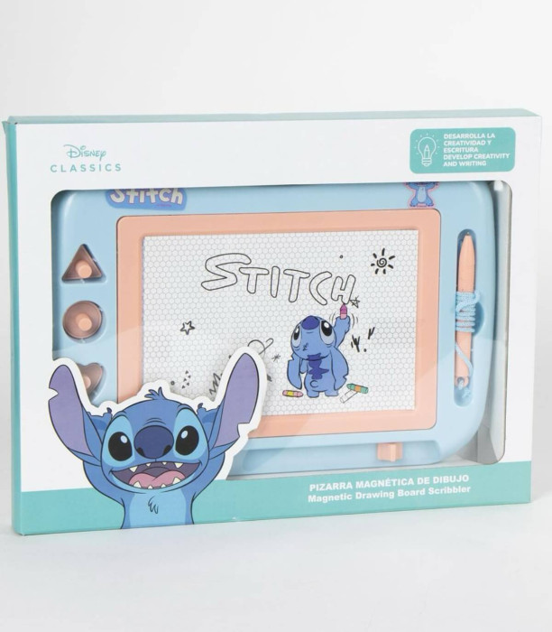 МАГНИТНА ДЪСКА ЗА РИСУВАНЕ И ПИСАНЕ В КУТИЯ STITCH Cerda