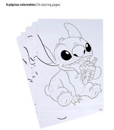 КОМПЛЕКТ ЗА РИСУВАНЕ С НЕСЕСЕР В КУТИЯ STITCH Cerda