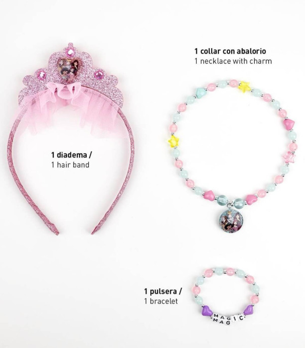 ДИАДЕМА ЗА КОСА С КОЛИЕ И ГРИВНА PRINCESS Cerda