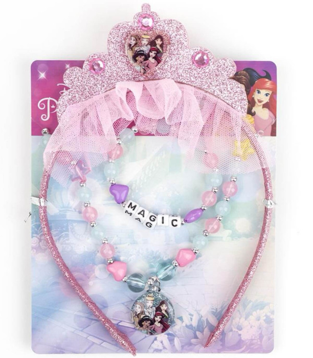 ДИАДЕМА ЗА КОСА С КОЛИЕ И ГРИВНА PRINCESS Cerda