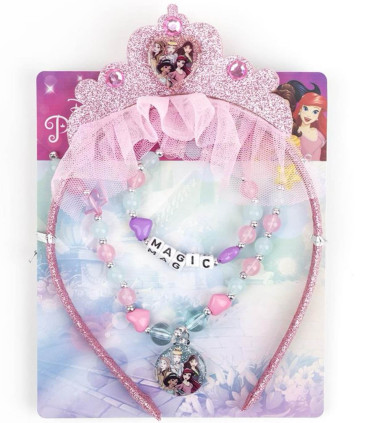 ДИАДЕМА ЗА КОСА С КОЛИЕ И ГРИВНА PRINCESS Cerda