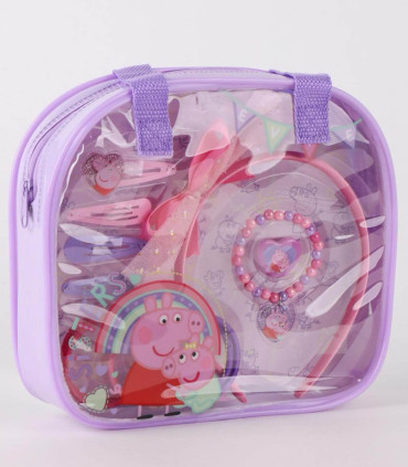 КОМПЛЕКТ БИЖУТА С АКСЕСОАРИ В ЧАНТА PEPPA PIG Cerda