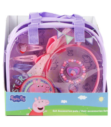 КОМПЛЕКТ БИЖУТА С АКСЕСОАРИ В ЧАНТА PEPPA PIG Cerda