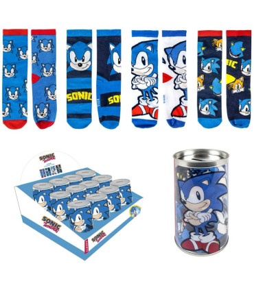 ДЕТСКИ ЧОРАПИ 4 ЧИФТА В БУРКАН SONIC 27-38 