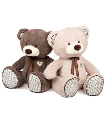 copy of ПЛЮШЕНО МЕЧЕ С ПАНДЕЛКА 32 СМ БЕЖОВО/БЯЛО Amek toys