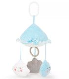 ПЛЮШЕНА БЕБЕШКА ЛАТЕРНА С ОБЛАЦИ СИНЯ 30 СМ Amek toys