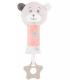 ПЛЮШЕНА БЕБЕШКА ДЪРЖАЛКА МЕЧЕ 24 СМ РОЗОВ/СИН Amek toys