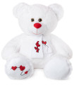 ПЛЮШЕНО МЕЧЕ С ШАЛ LOVE 80 СМ 2 ЦВЯТА