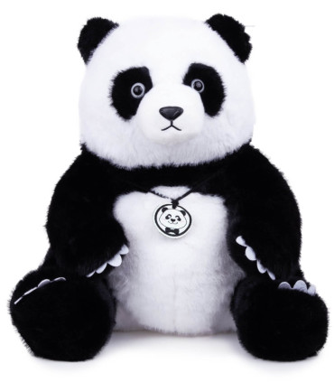 ПЛЮШЕНА ПАНДА С МЕДАЛ 50 СМ Amek toys