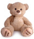 ПЛЮШЕНО МЕЧЕ МЕЛАНЖ 80 СМ КАФЯВО/СИВО Amek toys
