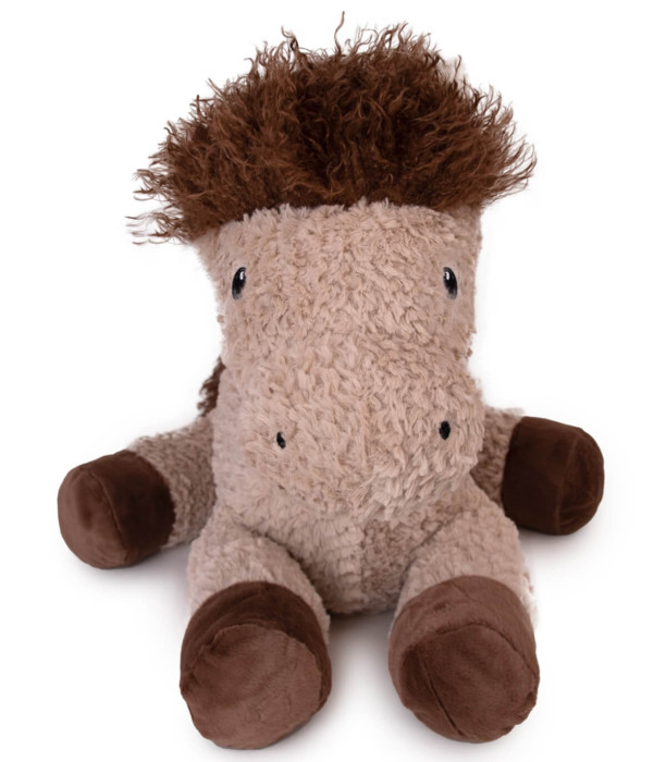 ПЛЮШЕН КОН 45 СМ БЕЖ/ЕКРЮ Amek toys
