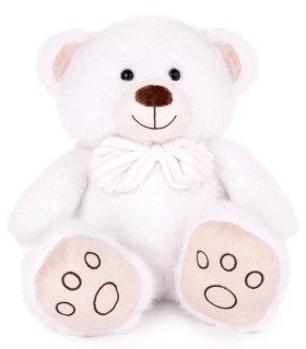 ПЛЮШЕНО МЕЧЕ С ПАПИЙОНКА 30 СМ БЕЖОВО/БЯЛО Amek toys