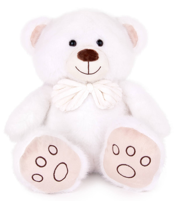 ПЛЮШЕНО МЕЧЕ С ПАПИЙОНКА 30 СМ БЕЖОВО/БЯЛО Amek toys