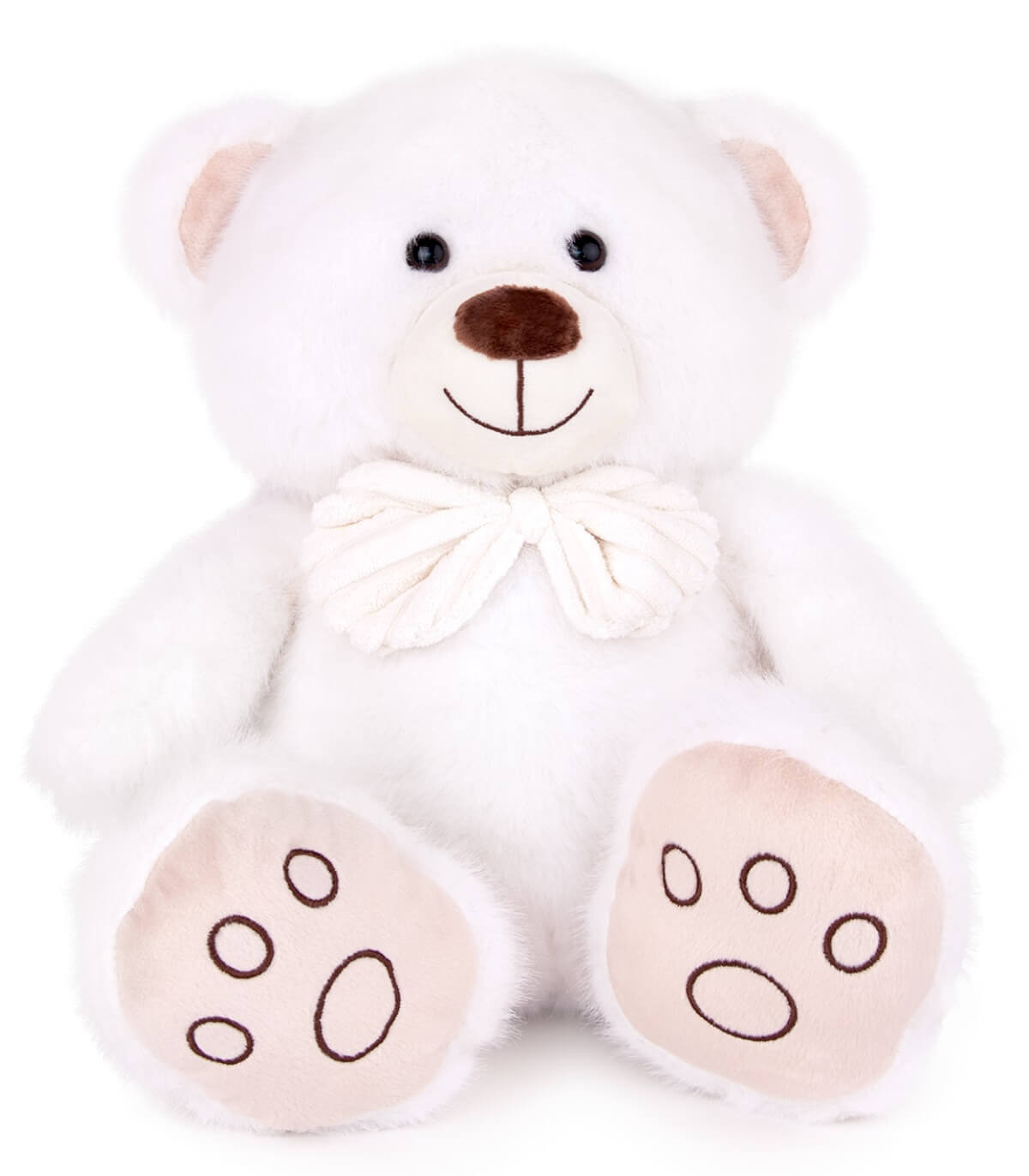 ПЛЮШЕНО МЕЧЕ С ПАПИЙОНКА 30 СМ БЕЖОВО/БЯЛО Amek toys