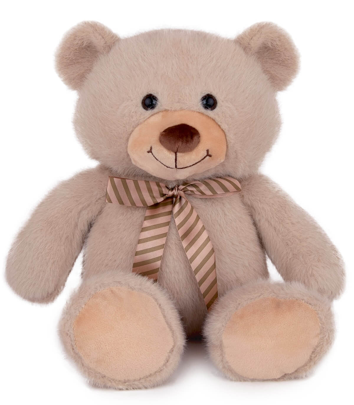ПЛЮШЕНО МЕЧЕ С ПАНДЕЛКА 32 СМ БЕЖОВО/БЯЛО Amek toys