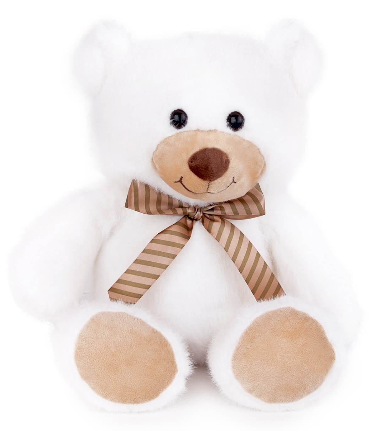 ПЛЮШЕНО МЕЧЕ С ПАНДЕЛКА 32 СМ БЕЖОВО/БЯЛО Amek toys