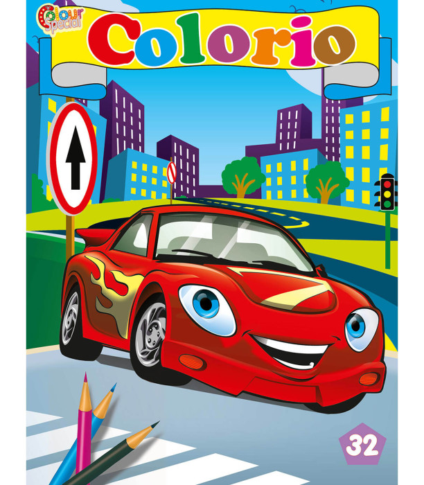КНИЖКА ЗА ОЦВЕТЯВАНЕ COLORIO 32 СТР. 4 ВИДА Boek Specials Nederland bv