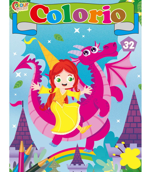 КНИЖКА ЗА ОЦВЕТЯВАНЕ COLORIO 32 СТР. 4 ВИДА Boek Specials Nederland bv