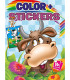 КНИЖКА ЗА ОЦВЕТЯВАНЕ COLOR + STICKERS 16 СТР. 4 ВИДА Boek Specials Nederland bv